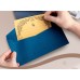 (MOQ≥200)Vintage envelope letter paper set European style ins girl simple literary love letter lovers advanced sense greeting card postcard bag Creative love letter lacquer romantic bronzing custom high-end exquisite small high-end