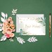 (MOQ≥200)Simple and fresh high-grade hot stamping flowers greeting card creative Valentine's Day universal thank you message blank card