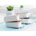 (MOQ≥200)Blank loose leaf card Message card Note card Bookmark card flash card Portable portable flash card English Words card hard card paper ring buckle brown paper for primary school students Creative idea