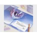 (MOQ≥200)3D stereo card folding diy birthday gift creative Thanksgiving stars Korea card high-end small card