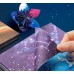 (Samples)Star origami double-sided constellation origami crane origami cherry blossom folded paper card color hard handmade paper square children's kindergarten student plane large sheet of diy material wrapped star paper